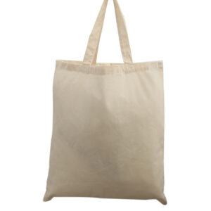 Short Handle Calico Bags