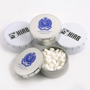 Popper Tin with Sugar Free Mints