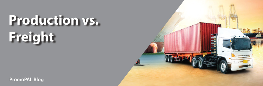 Promotional products freight time