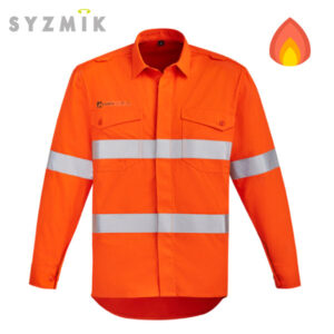 Orange Flame HRC 2 Spliced Shirts