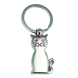 Whiskers Metal Keyrings