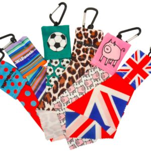Microfibre Cloth Keyrings