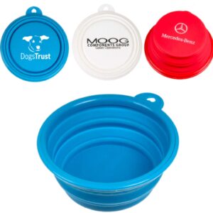 Collapsible Silicon Dog Bowls