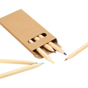 6 Piece Coloured Pencil Sets