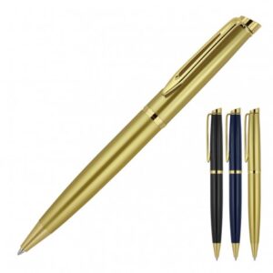 Zircon Gold Trim Metal Pen
