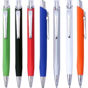 Triangle Metal Rubber Coated Pen