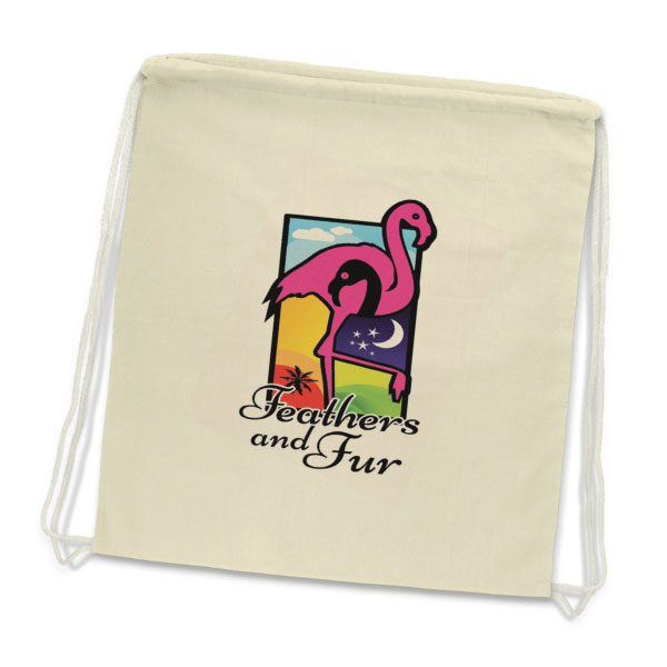 Promotional Beaumont Cotton Drawstring Bags
