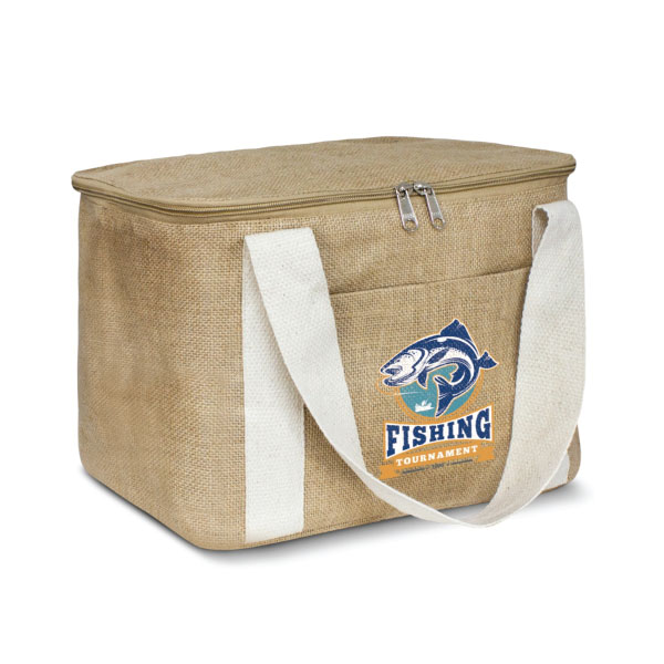 Promotional Noosaville Jute Cooler Bags