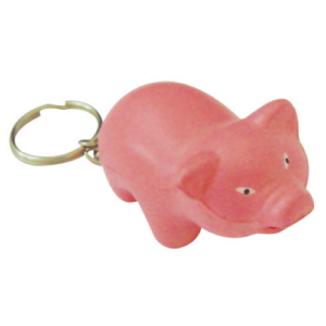 Stress Pig Keyrings