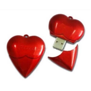 Heart USB Flash Drives - 4Gb