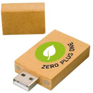 Natura Recycled Paper Flash Drives - 4Gb