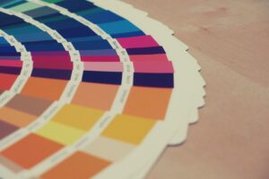 how to choose aesthetic colours for your brand 2026 promotional products colour swatches